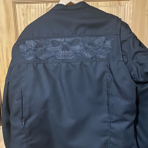 Mens Milwaukee performance jacket with zip out liner!! Motorcycle jacket black - Picture 3 of 3
